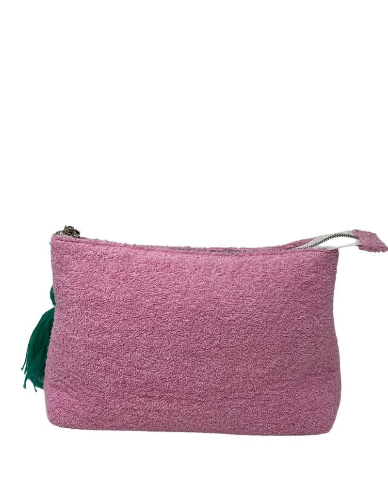 Terry Clutch Pink