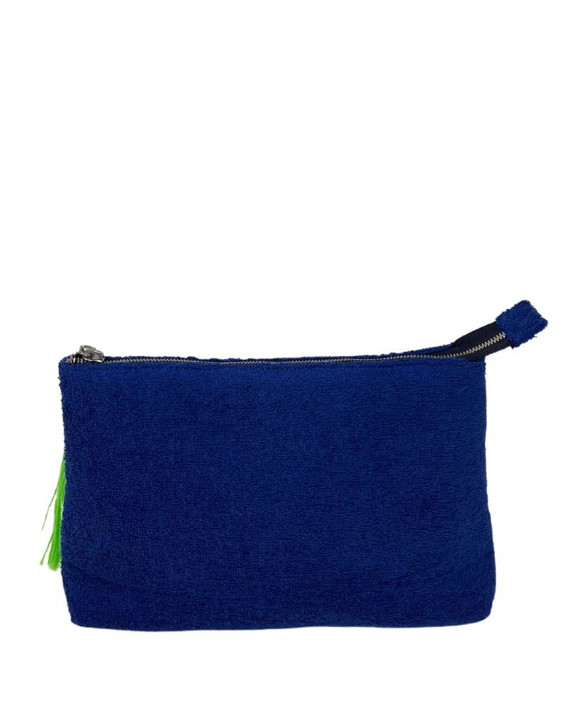 Terry Clutch Royal Blue