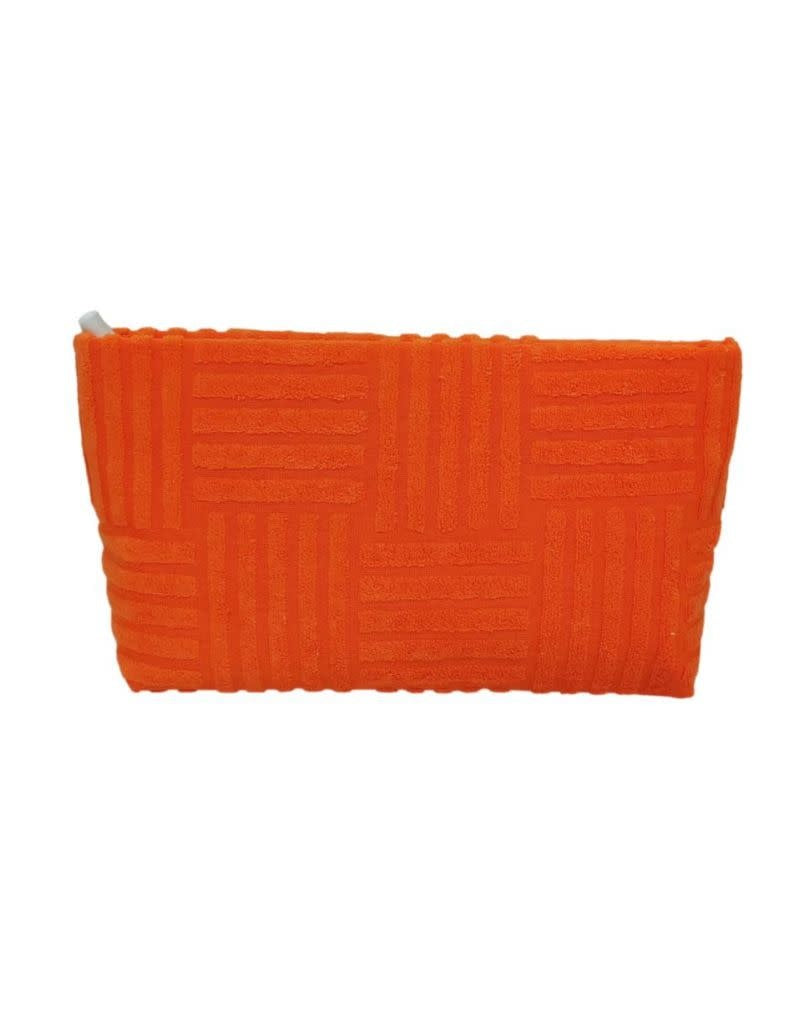 Terry Tile Medium Pouch Orange