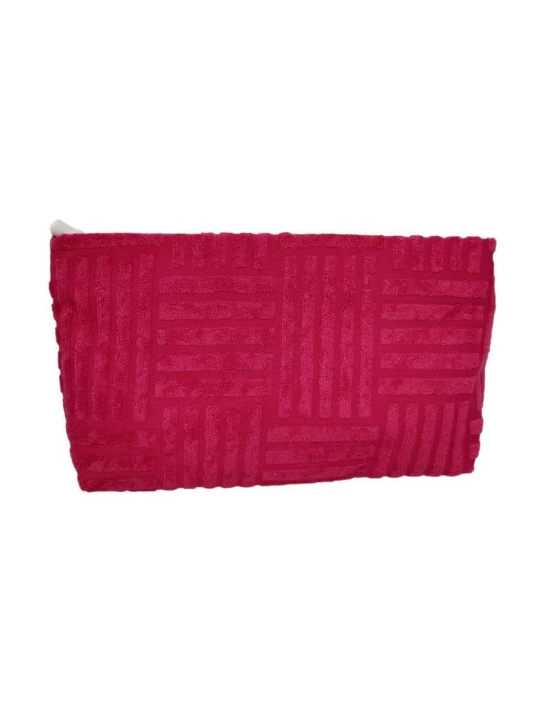 Terry Tile Medium Pouch Pink