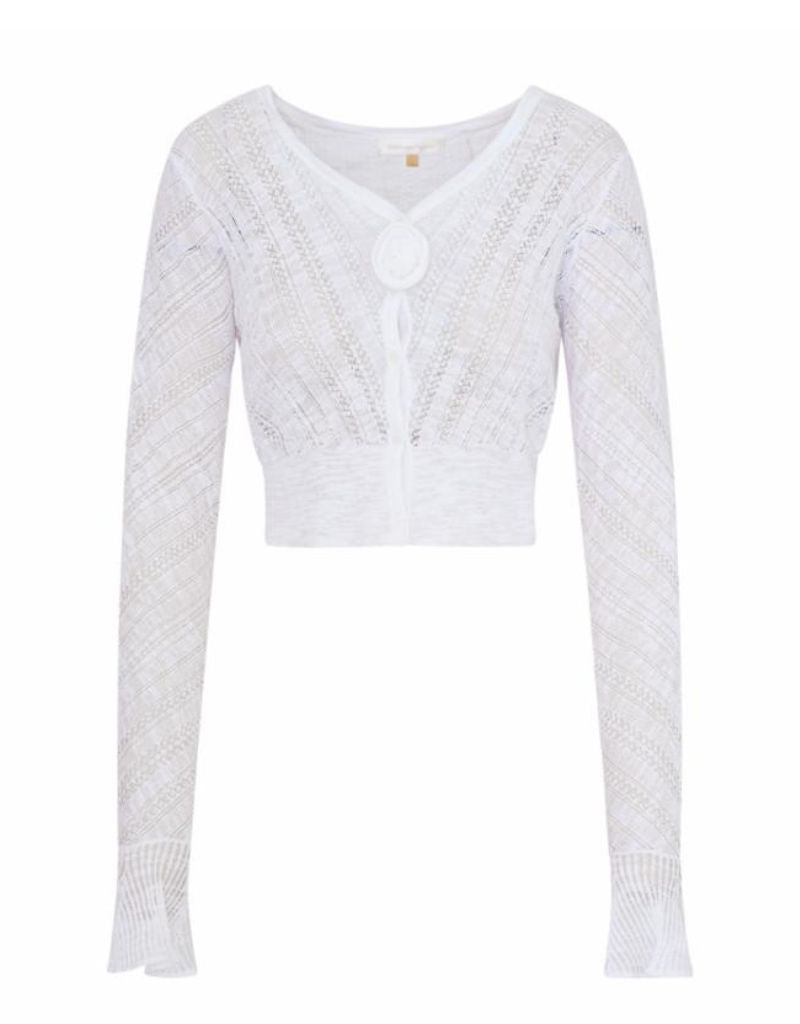 Luz Cardigan White