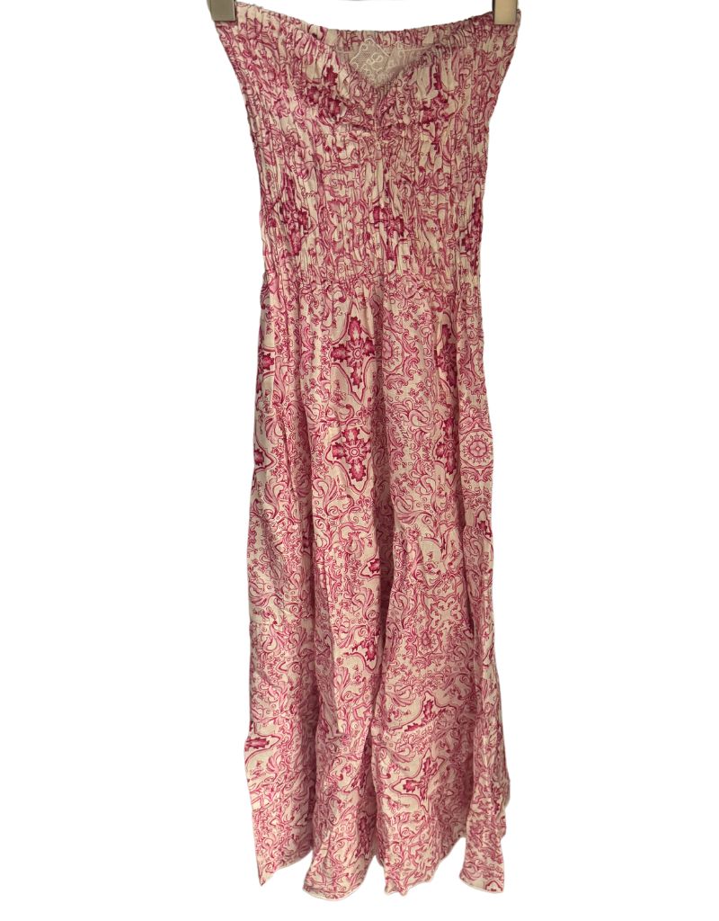 Dress Totarone Long Pink Ravello