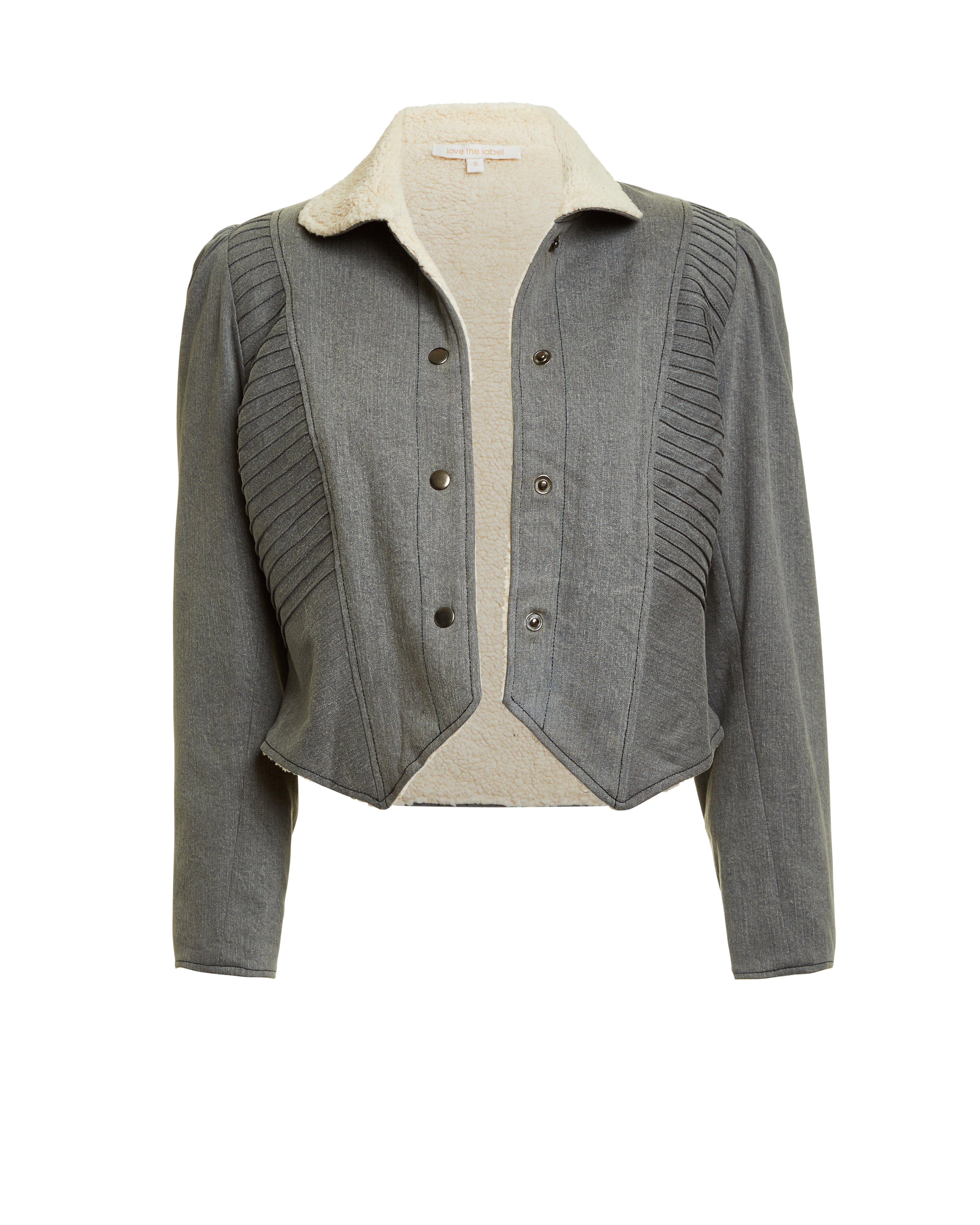 Giselle Jacket Charcoal Denim