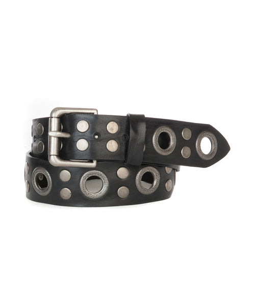 Sobe Leather Belt 251 Black