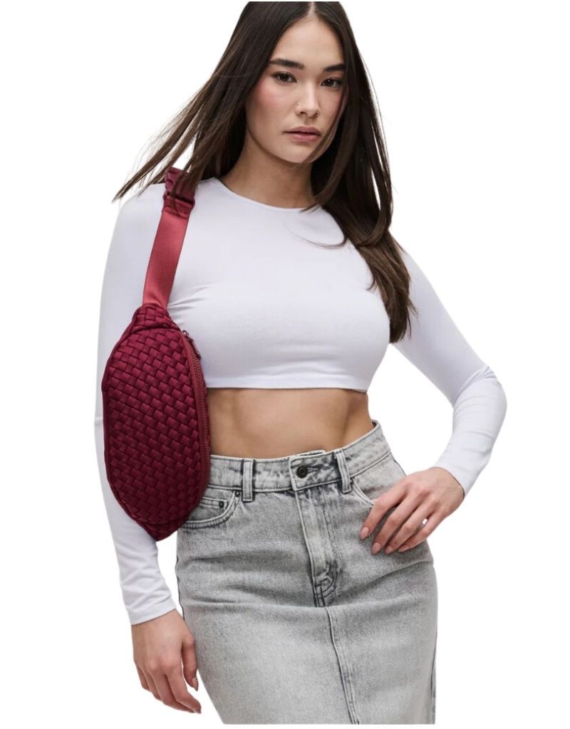 Aim High Belt Bag Wine