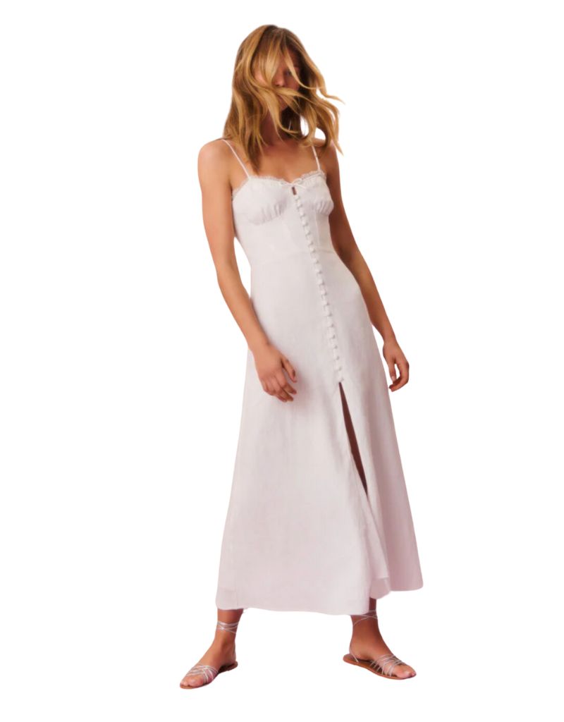 Linella Dress Antique White Su24