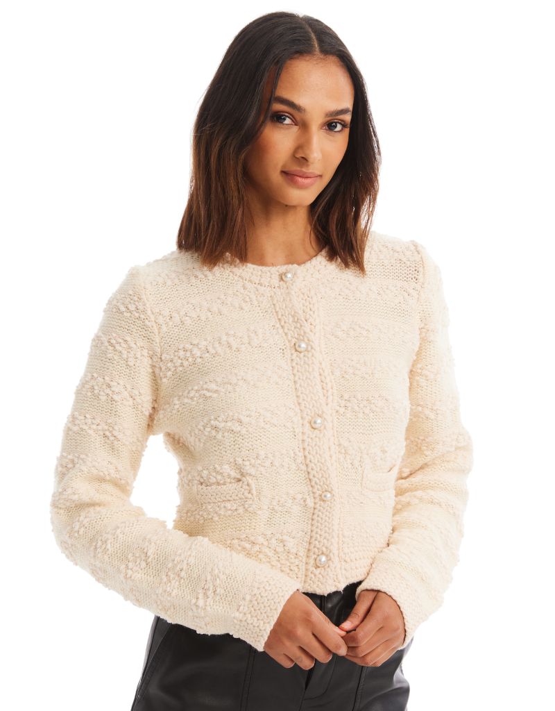 Lucy Cardigan Ivory