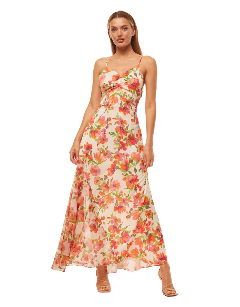 Negine Dress Palmarei Blooms Mix