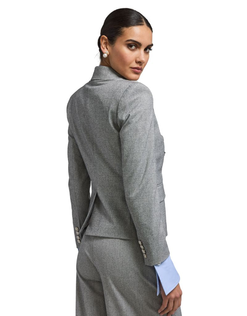 Amelia Suiting Blazer Grey