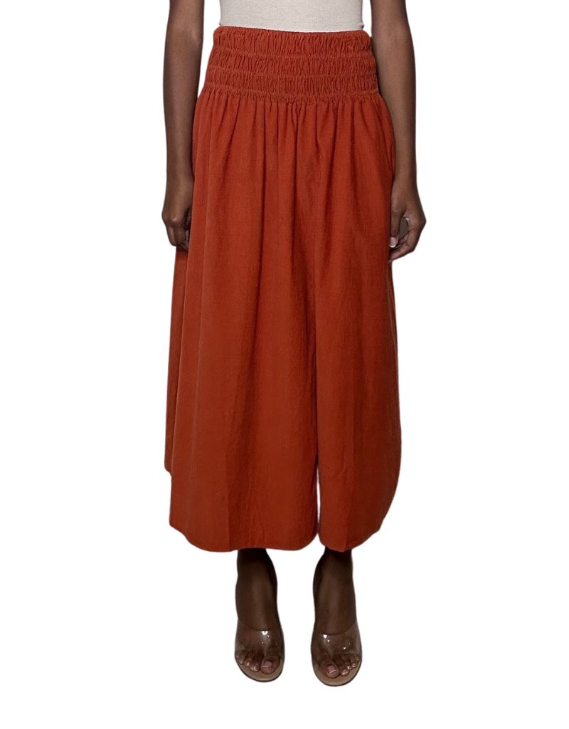 Joy Skirt Rust F23