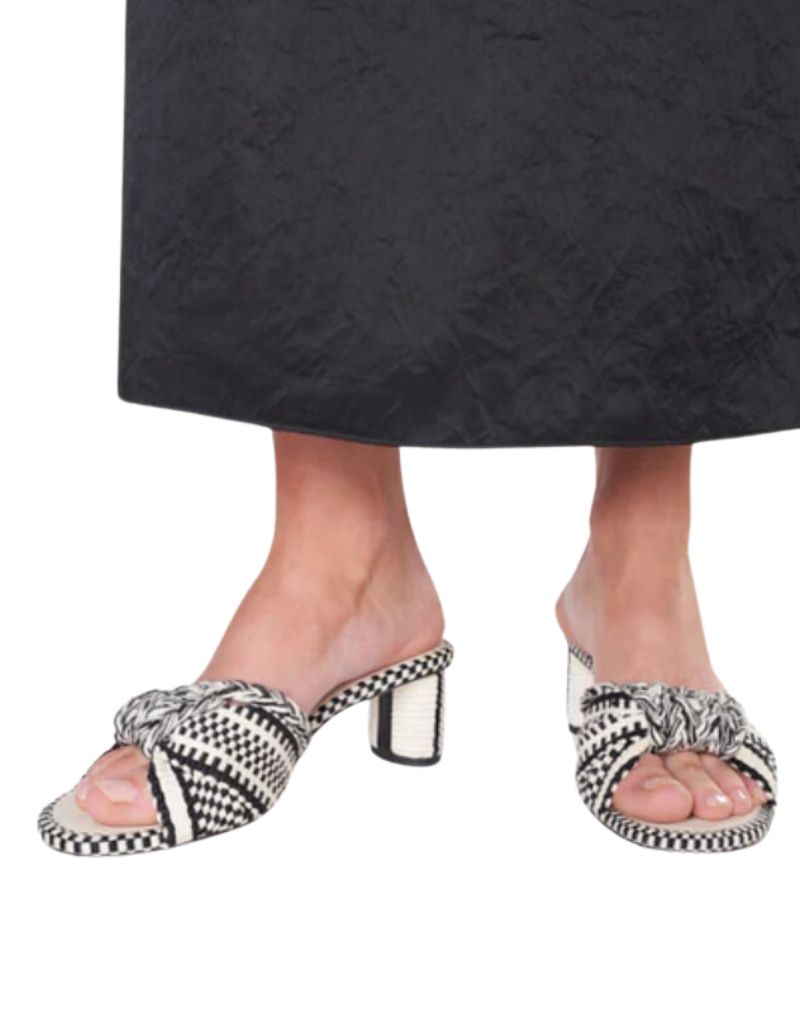 Jimena Mules Ivory Black