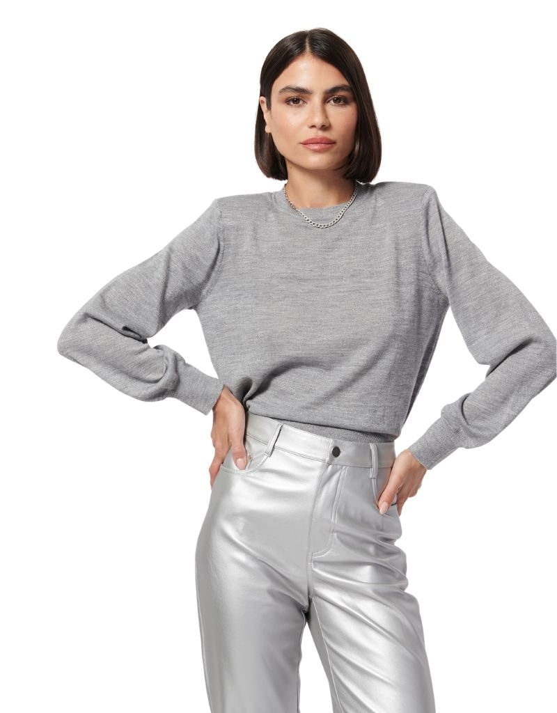 Gama Sweater Silver Metallic  H23