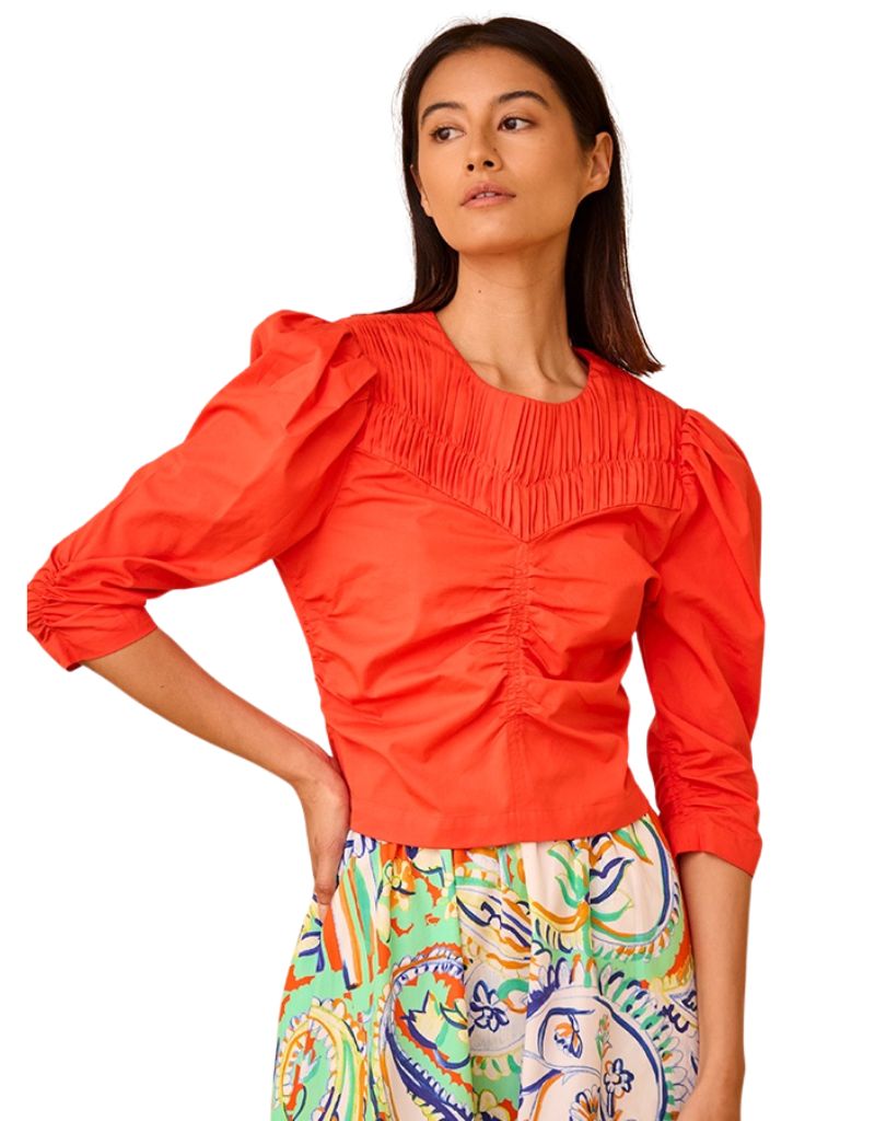 Jaqueline Top Red Orange