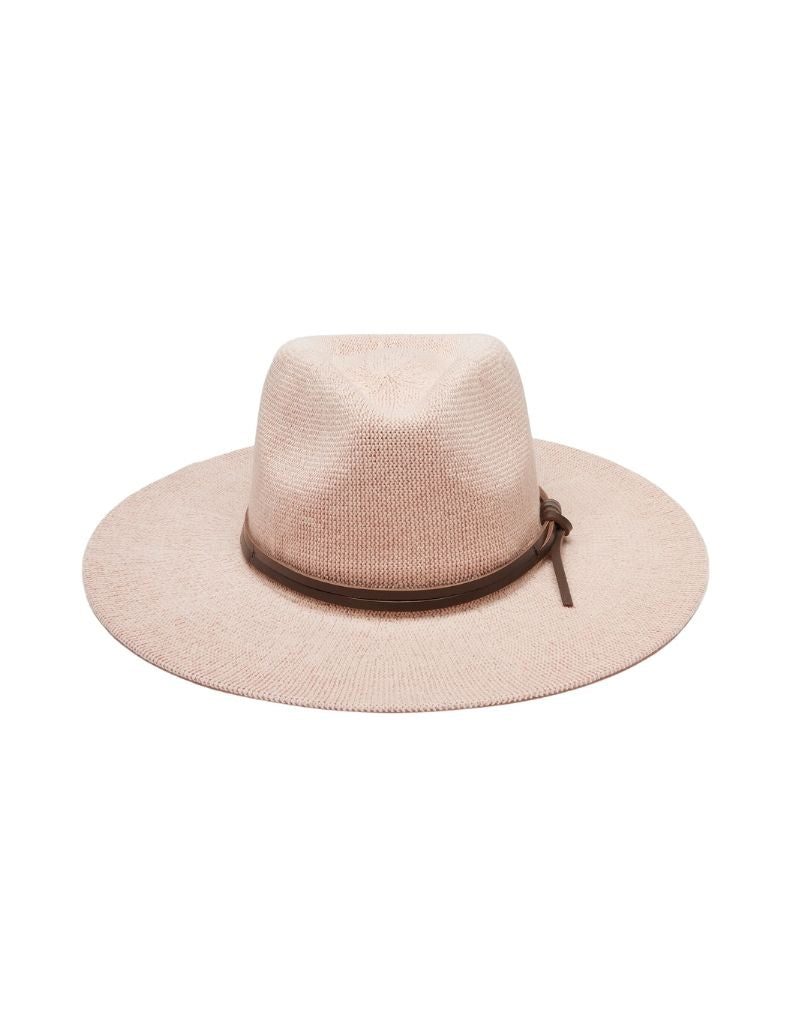 Hudson Panama Hat in Blush