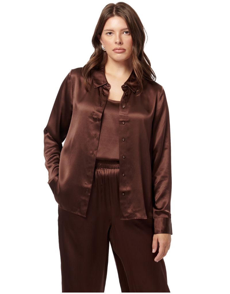 Crosby Blouse Chocolate