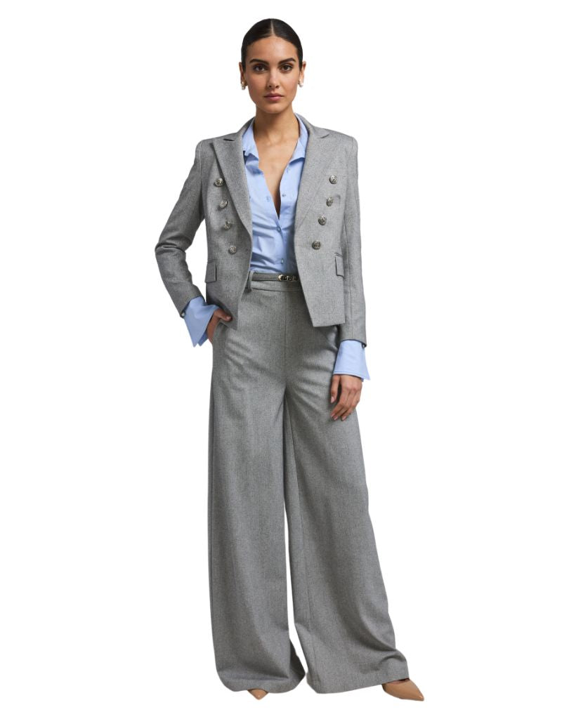 Amelia Suiting Blazer Grey